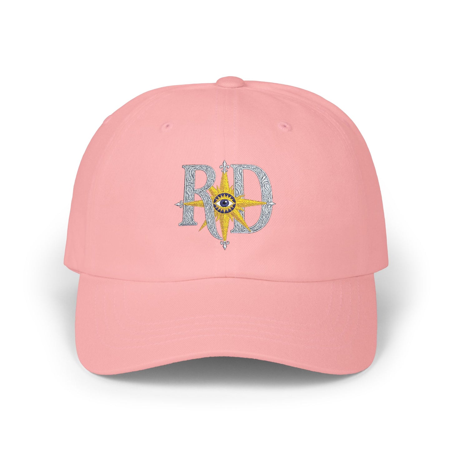 Reanne Dupris Compass Dad Cap — Embroidered 'RD' Nautical Logo Baseball Hat