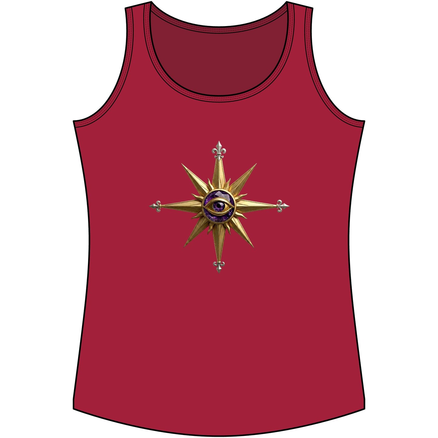 Women's Reanne Dupris Compass  Tank Top —