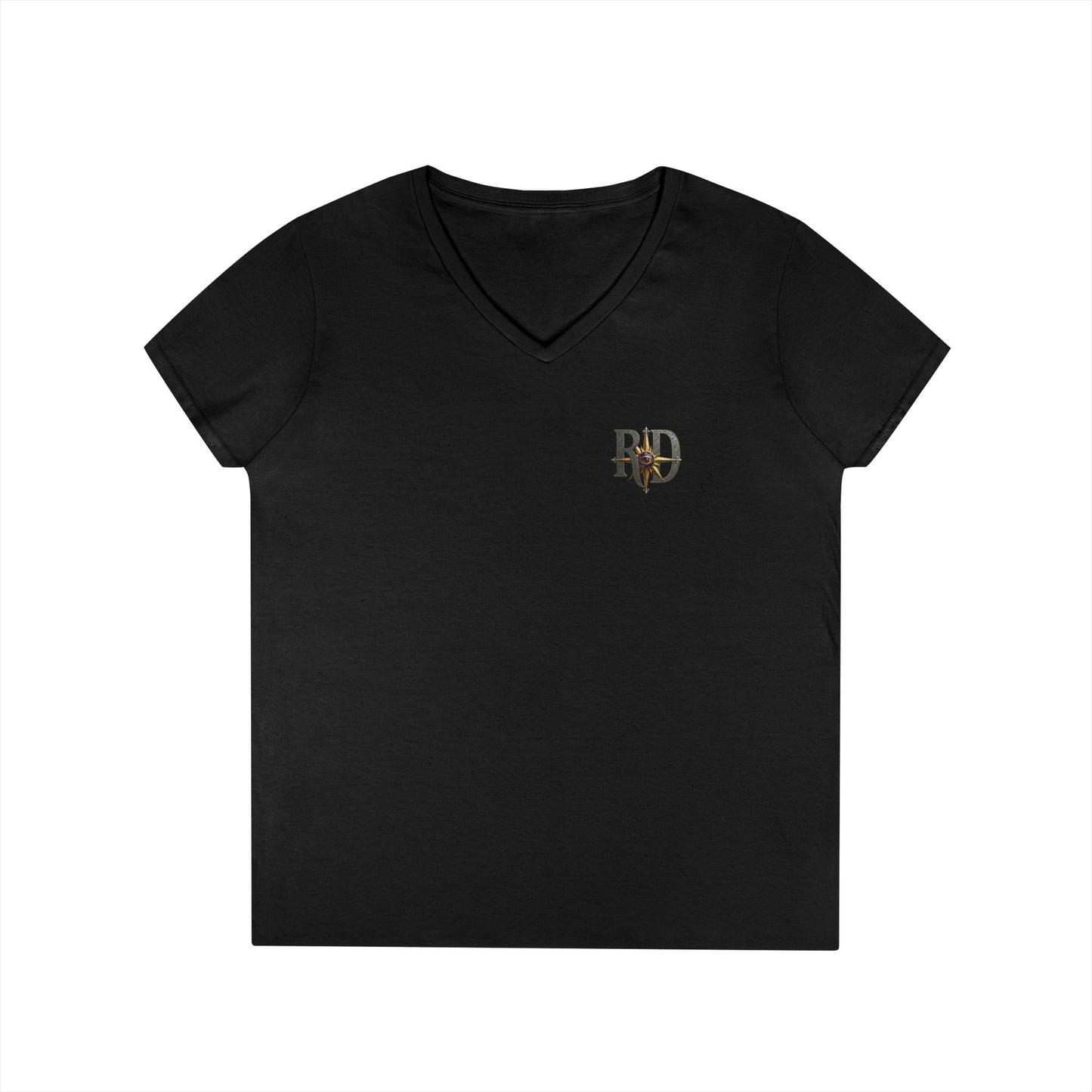Reanne Dupris Compass  V-Neck Tee —