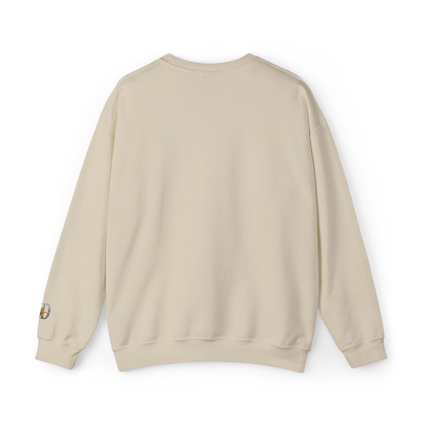 Reanne Dupris Embroidered Crewneck Sweatshirt with embroidered sleeves