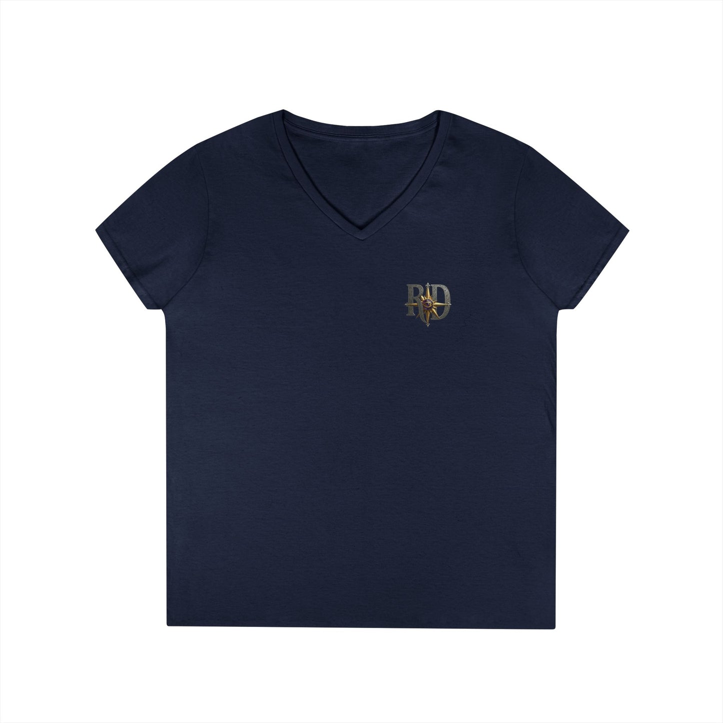Reanne Dupris Compass  V-Neck Tee —