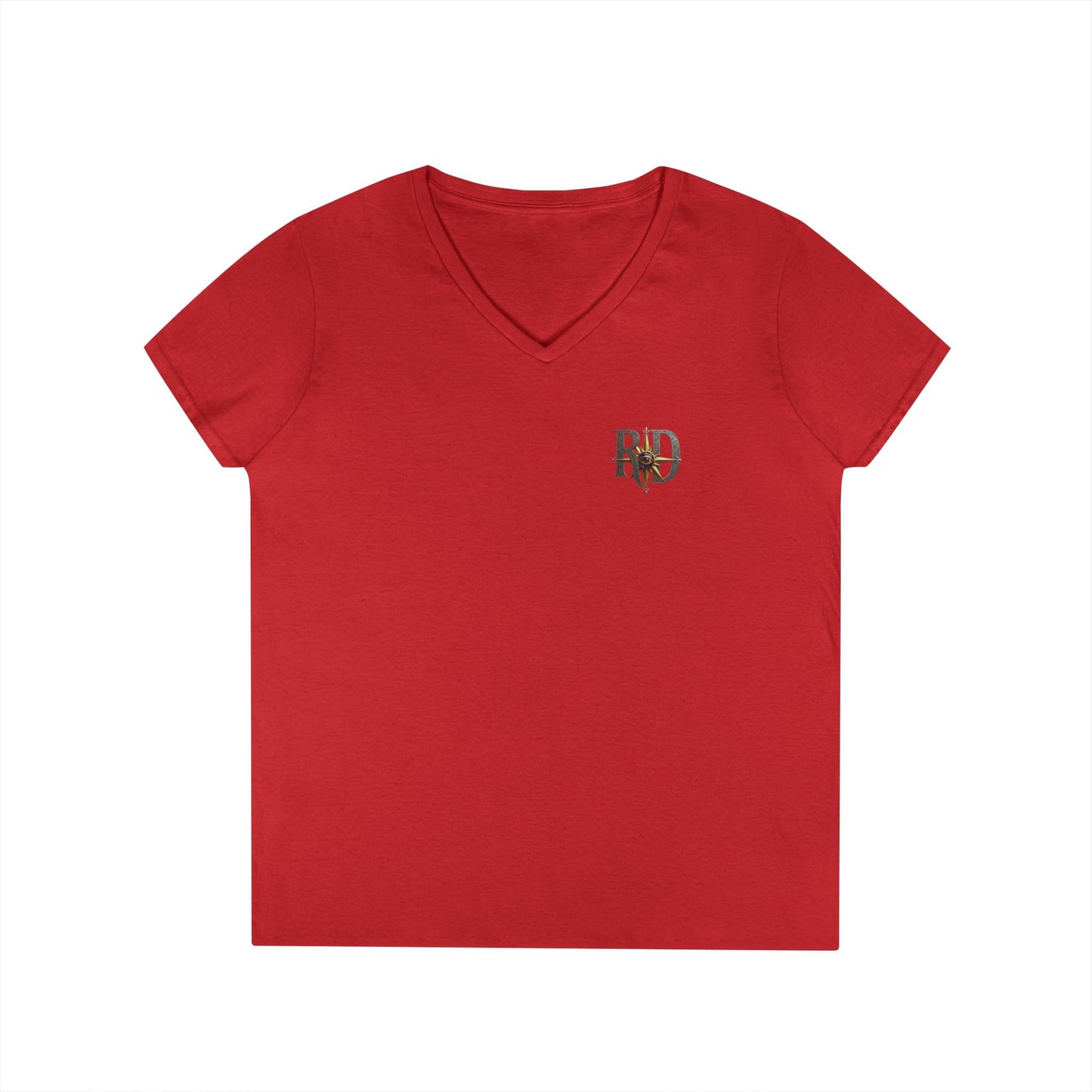 Reanne Dupris Compass  V-Neck Tee —