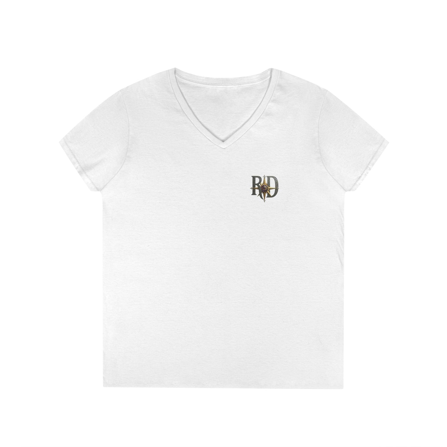 Reanne Dupris Compass  V-Neck Tee —