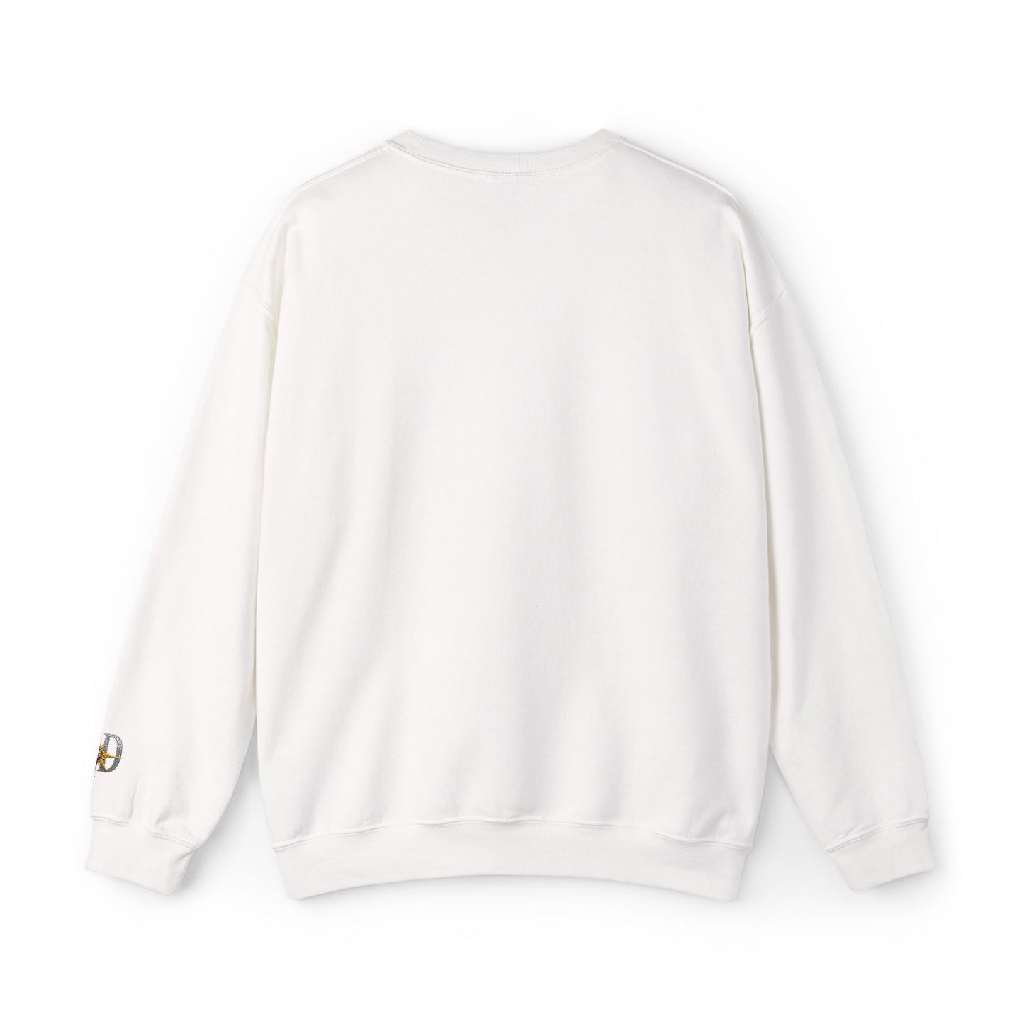 Reanne Dupris Embroidered Crewneck Sweatshirt with embroidered sleeves