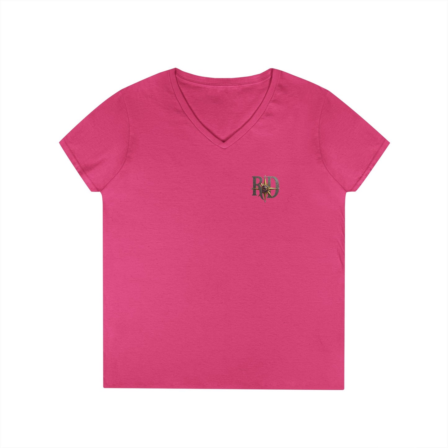 Reanne Dupris Compass  V-Neck Tee —