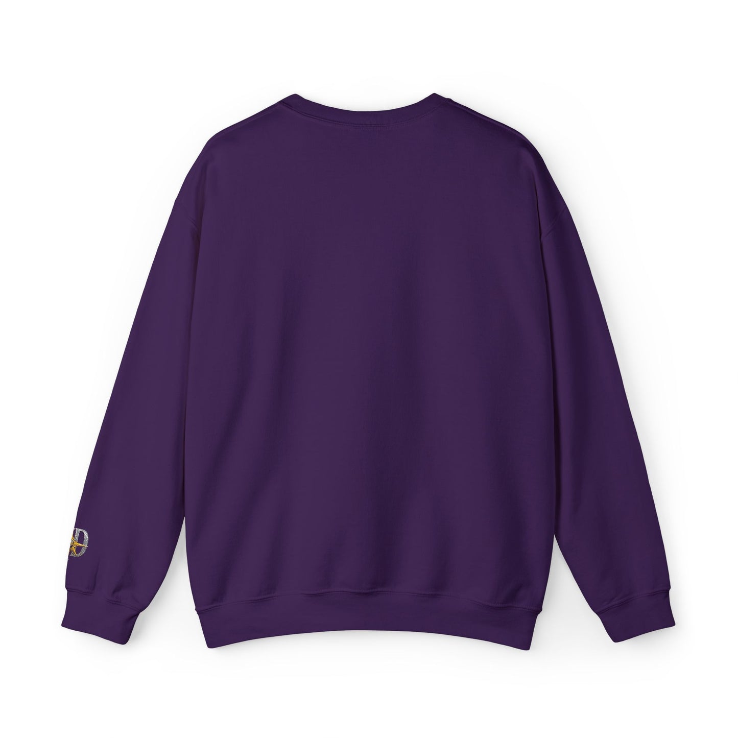 Reanne Dupris Embroidered Crewneck Sweatshirt with embroidered sleeves