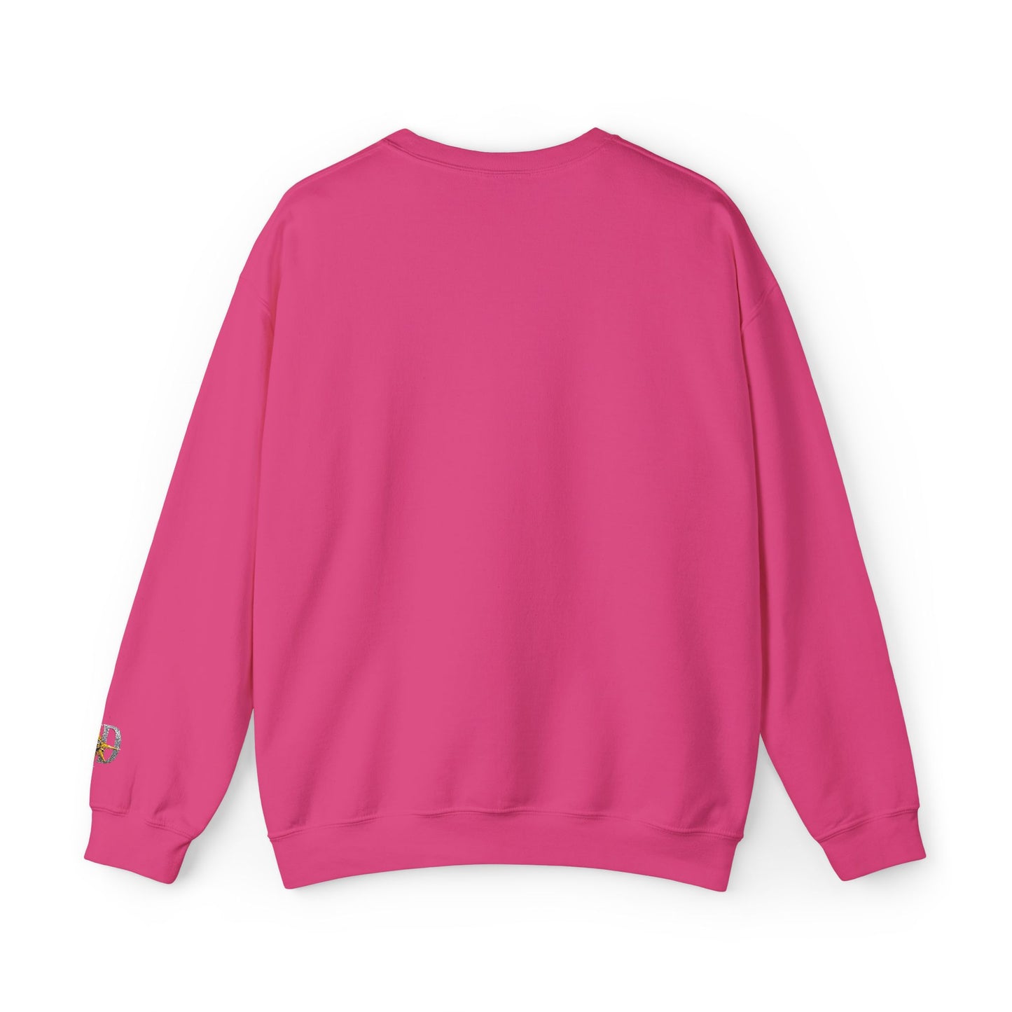 Reanne Dupris Embroidered Crewneck Sweatshirt with embroidered sleeves