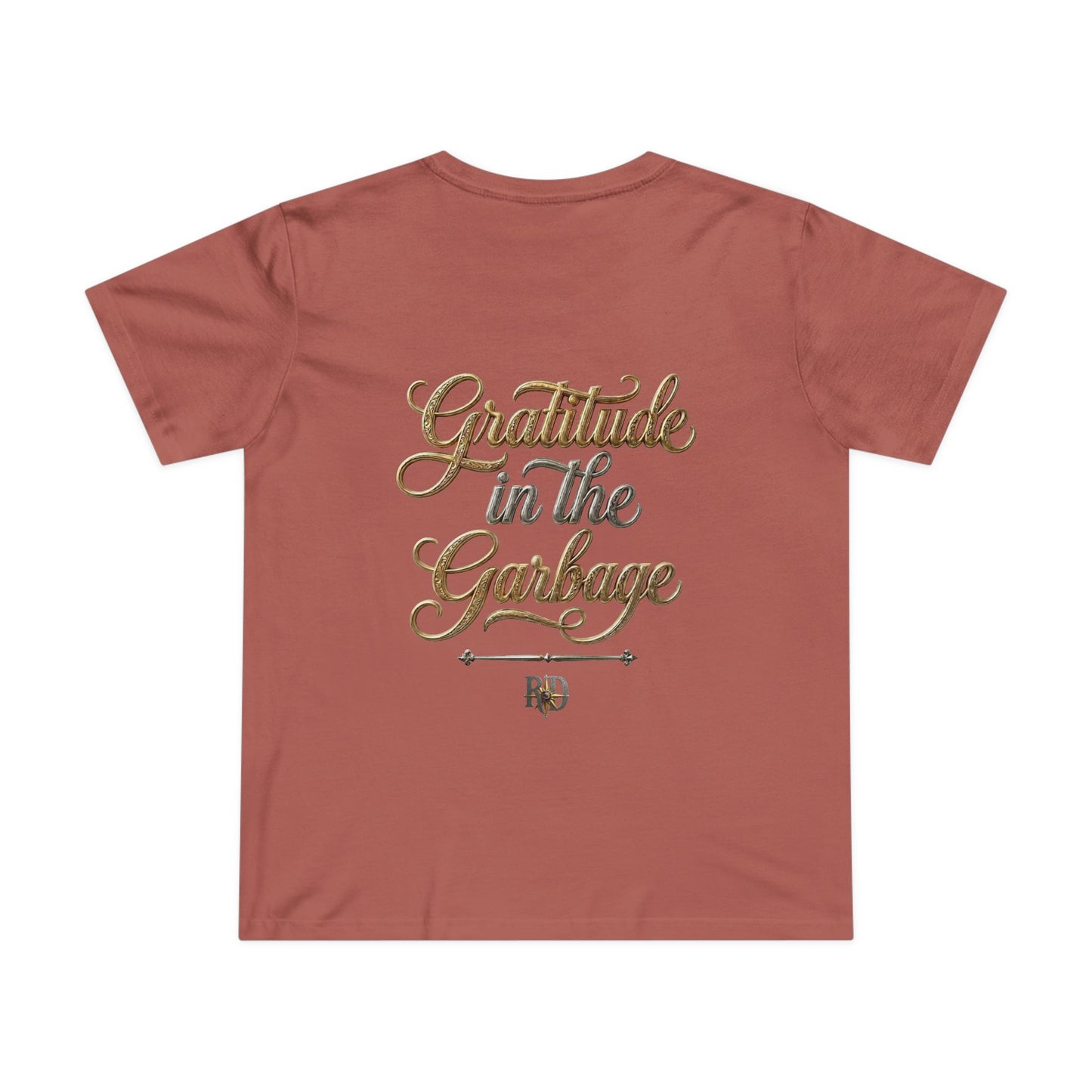 "Gratitude In The Garbage" Women’s Maple Tee