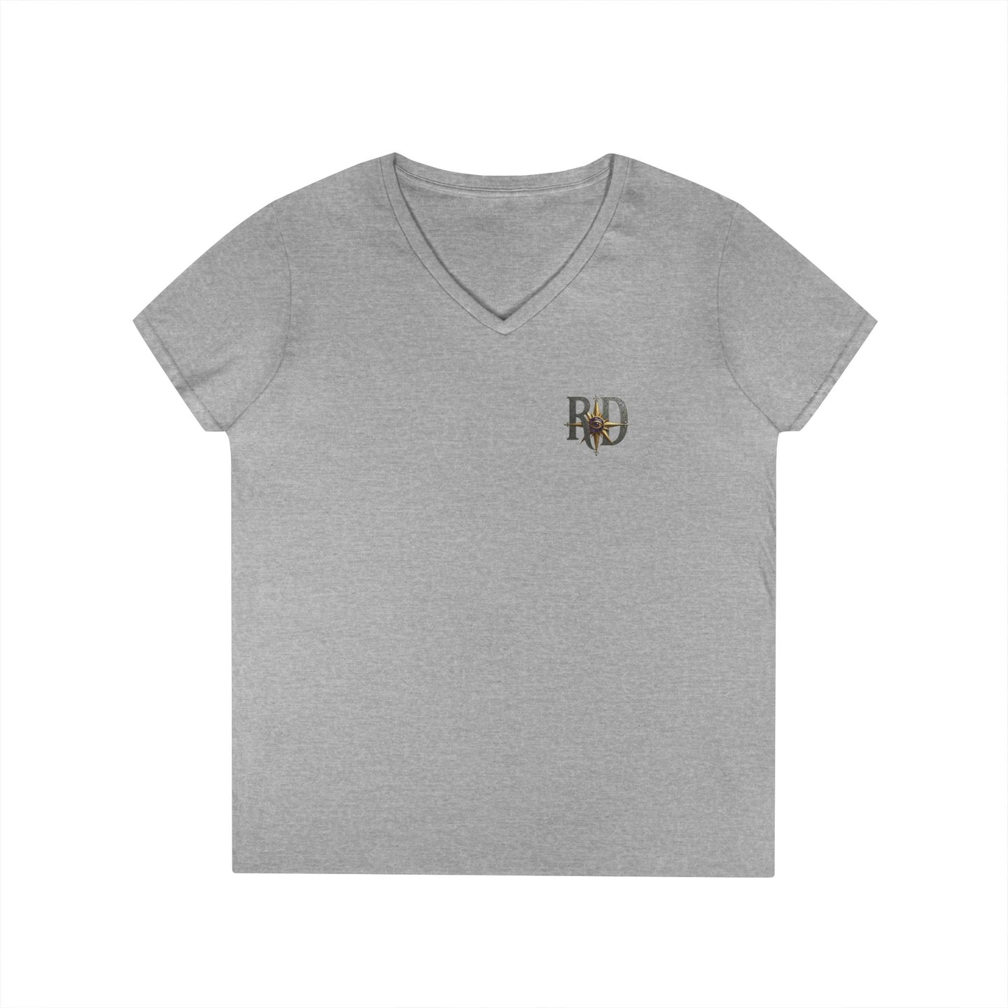 Reanne Dupris Compass  V-Neck Tee —