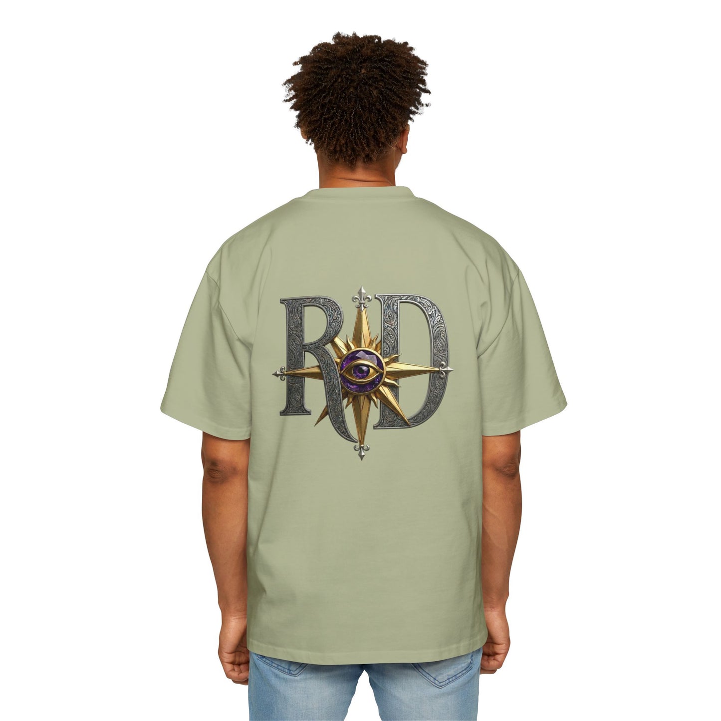 Gratitude in the Garbage Oversized Tee — Men's Graphic T‑Shirt