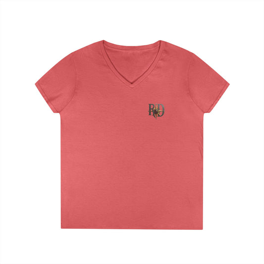 Reanne Dupris Compass  V-Neck Tee —