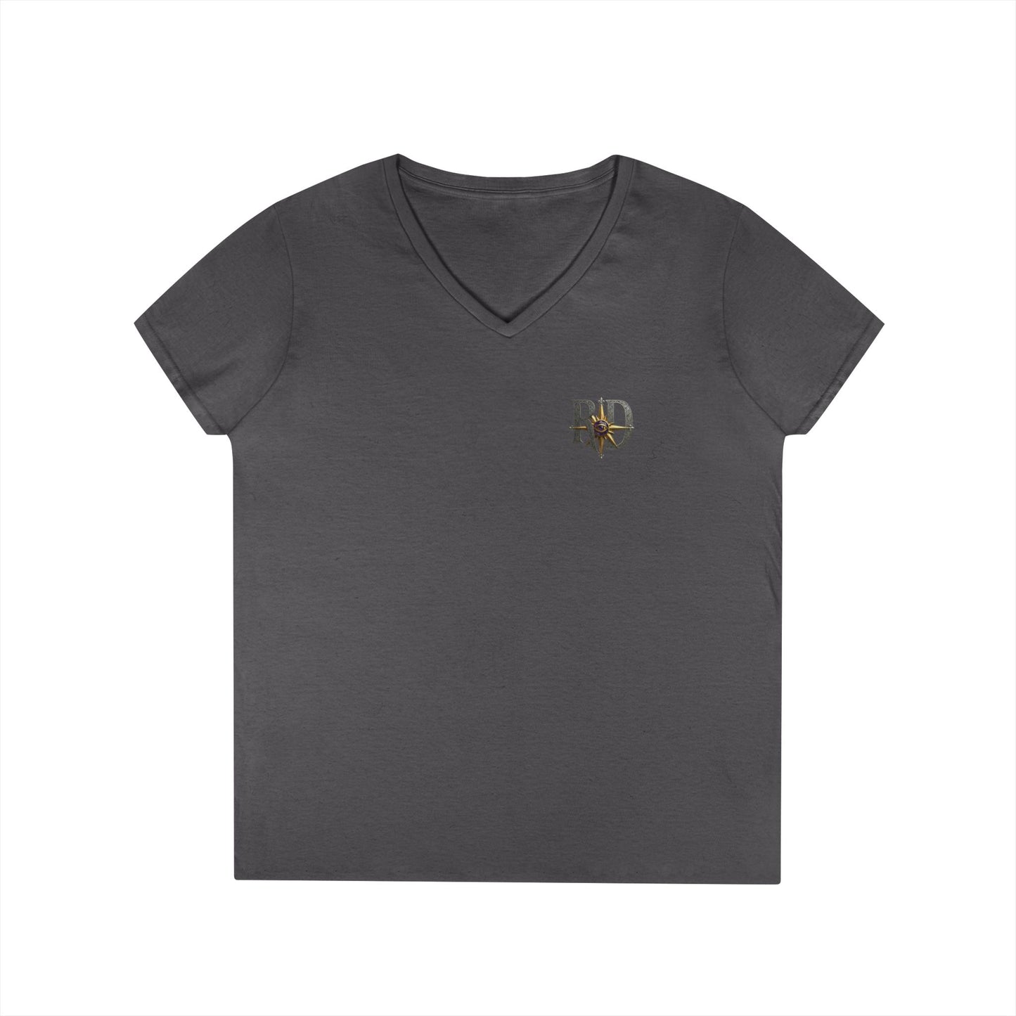 Reanne Dupris Compass  V-Neck Tee —