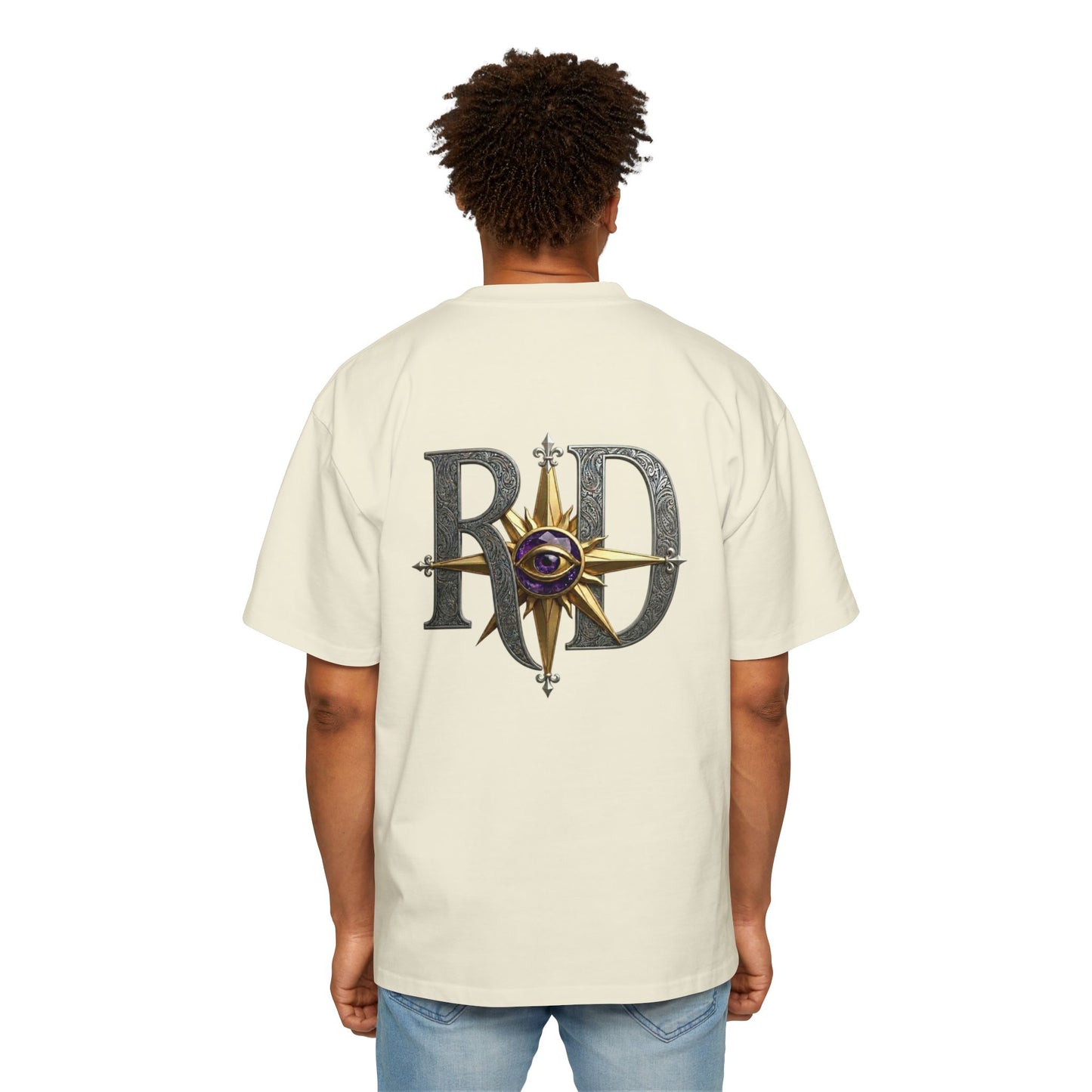 Gratitude in the Garbage Oversized Tee — Men's Graphic T‑Shirt