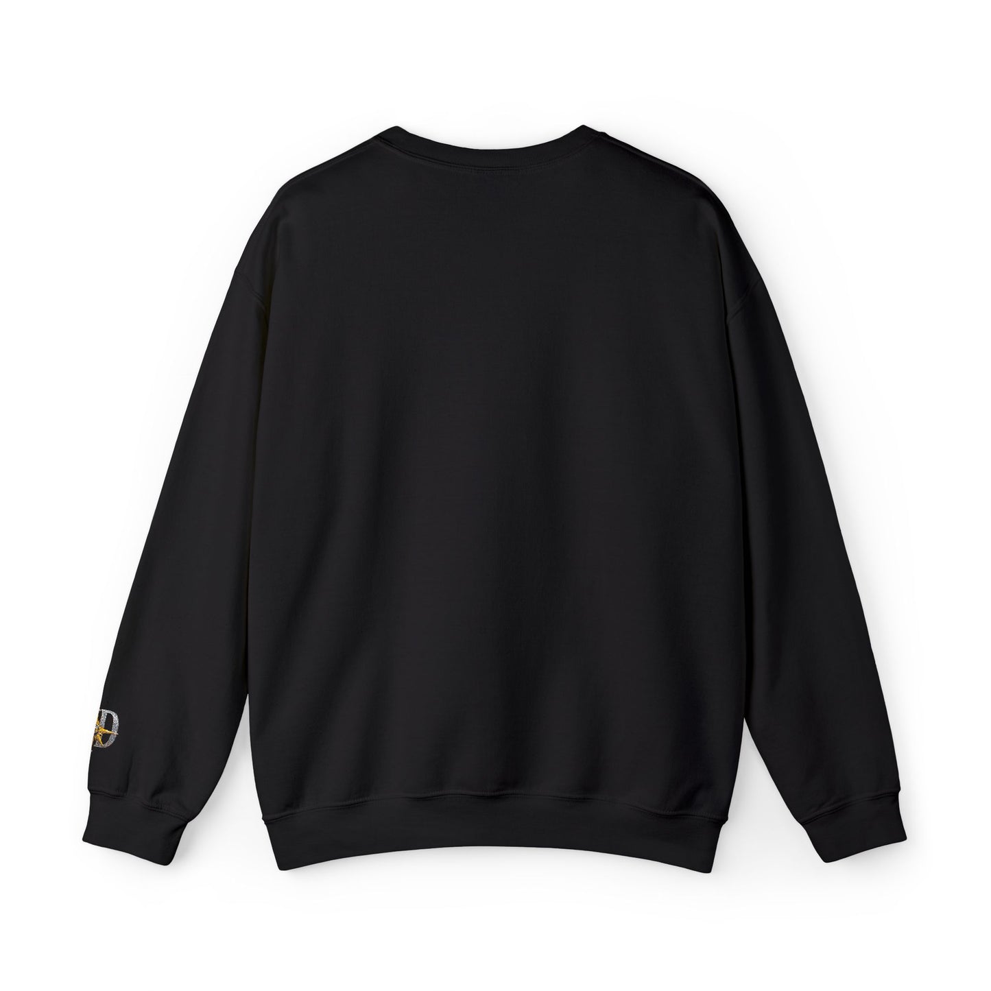 Reanne Dupris Embroidered Crewneck Sweatshirt with embroidered sleeves