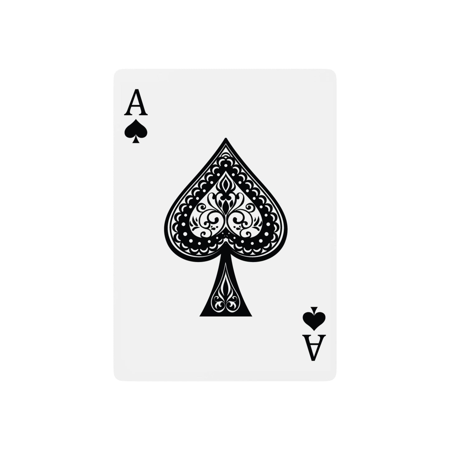 Poker Playing Cards — Gothic Compass Ace Deck