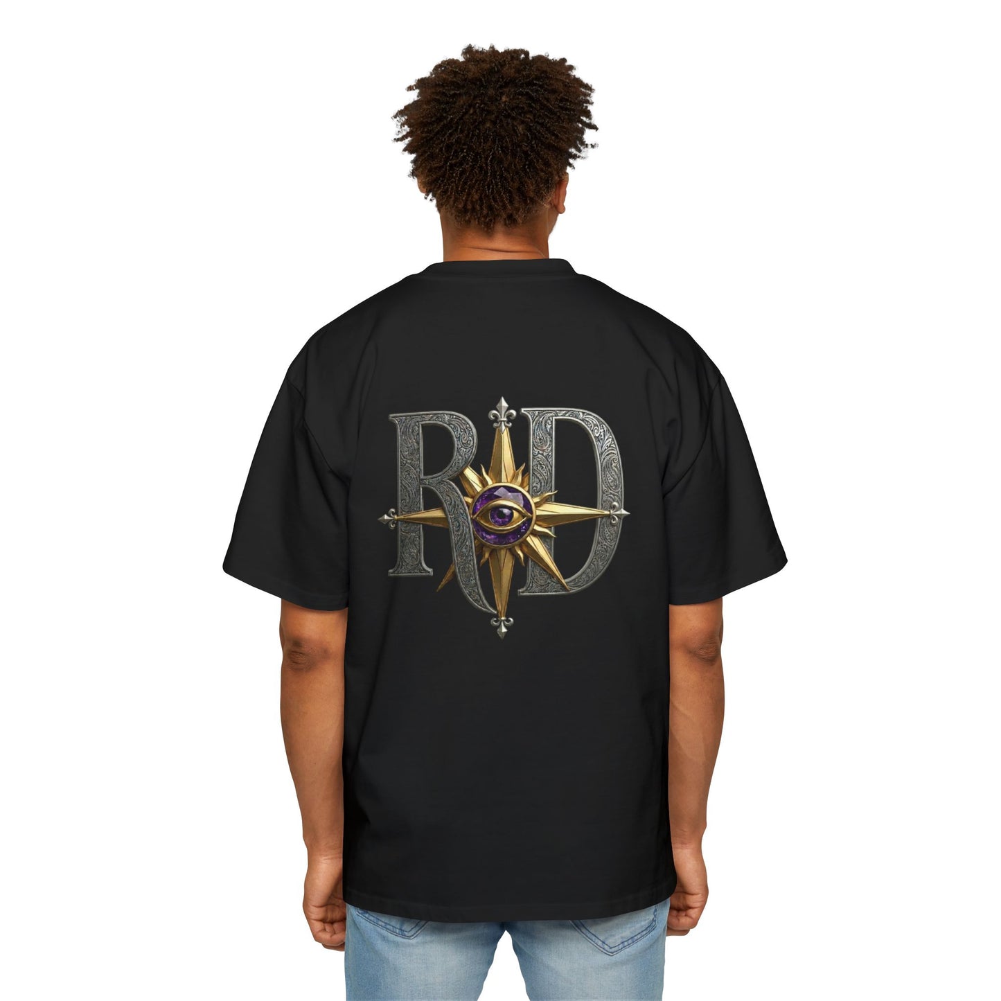 Gratitude in the Garbage Oversized Tee — Men's Graphic T‑Shirt