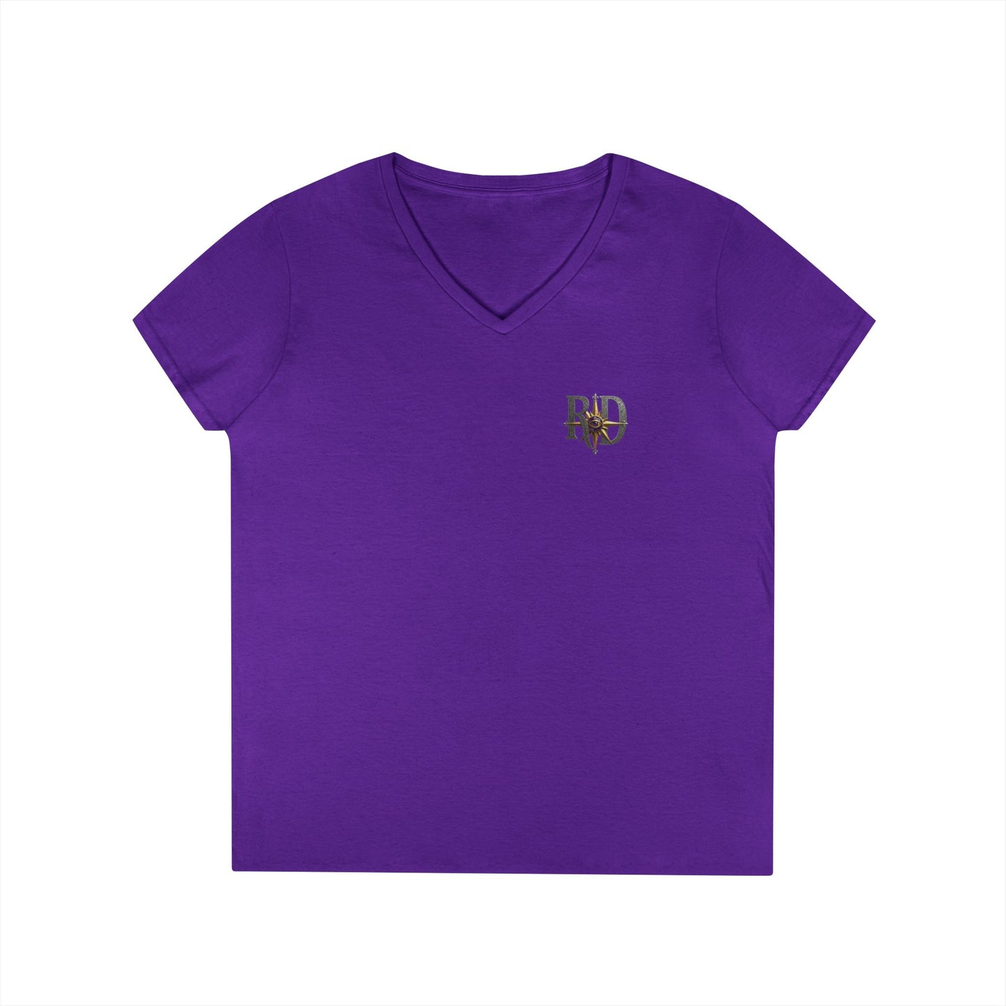 Reanne Dupris Compass  V-Neck Tee —