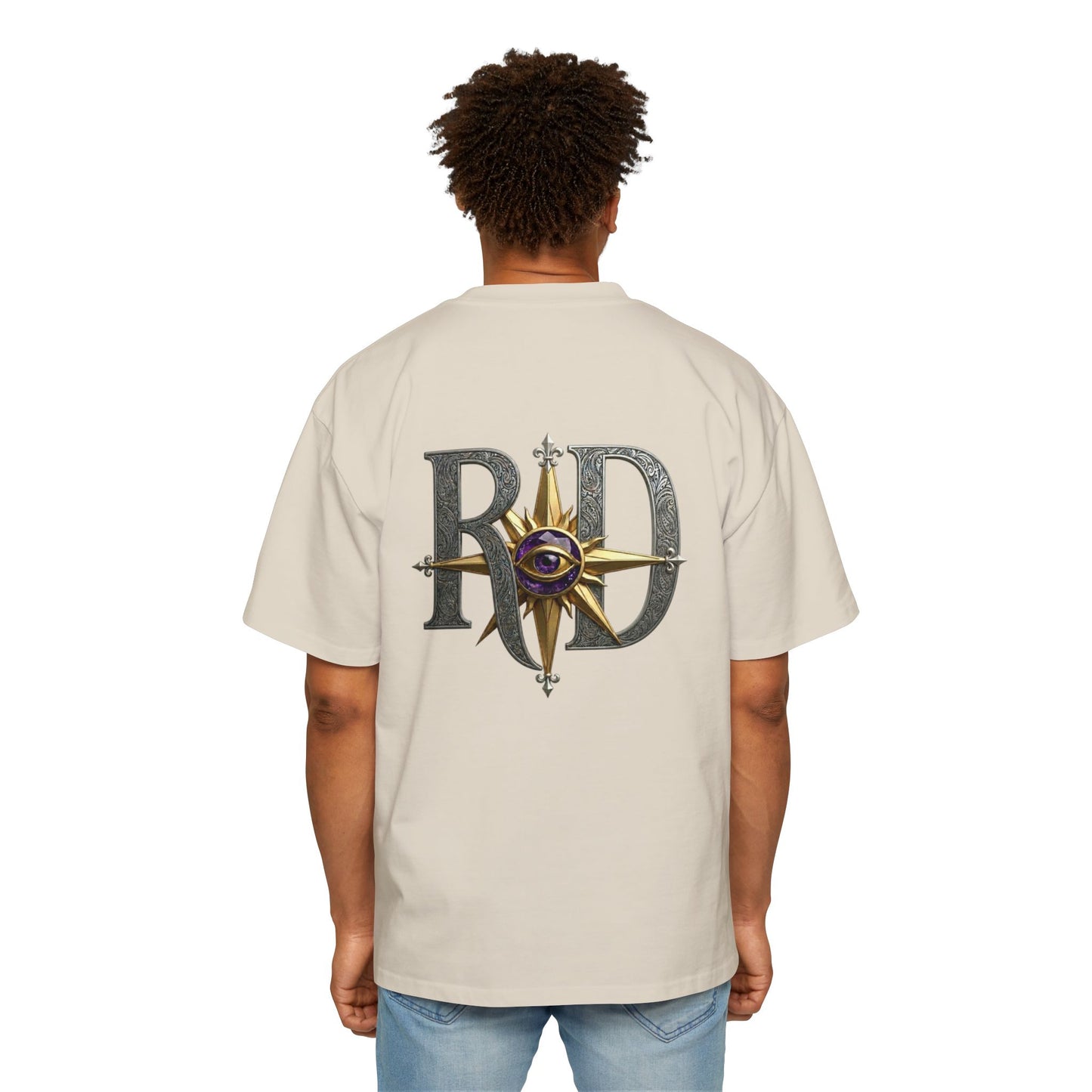 Gratitude in the Garbage Oversized Tee — Men's Graphic T‑Shirt