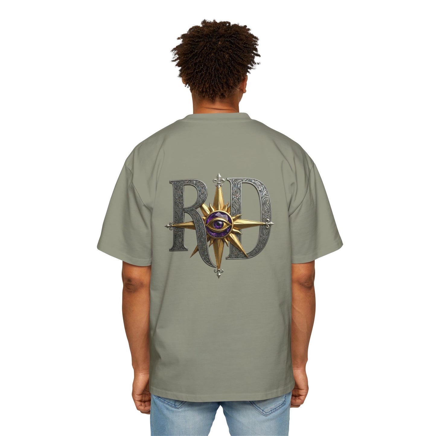 Gratitude in the Garbage Oversized Tee — Men's Graphic T‑Shirt