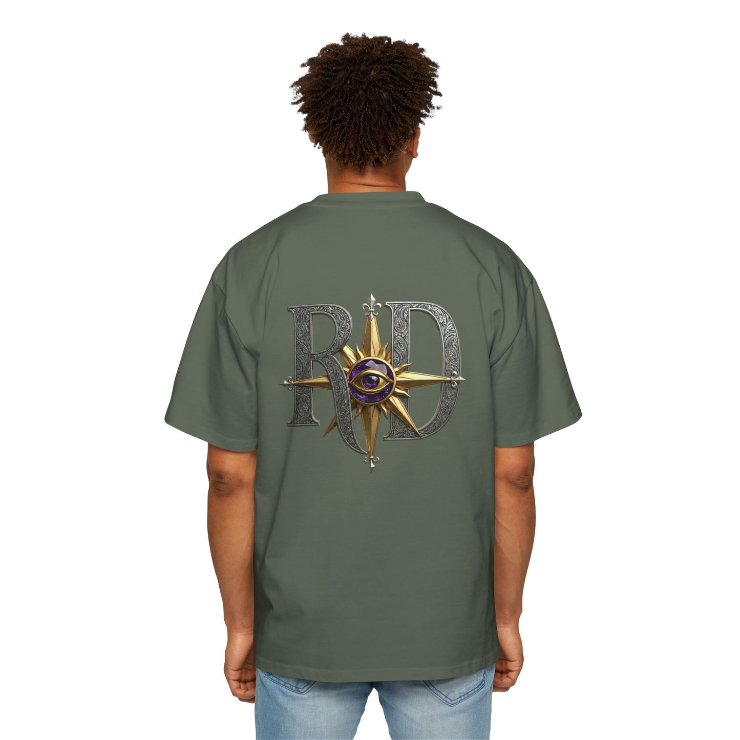 Gratitude in the Garbage Oversized Tee — Men's Graphic T‑Shirt