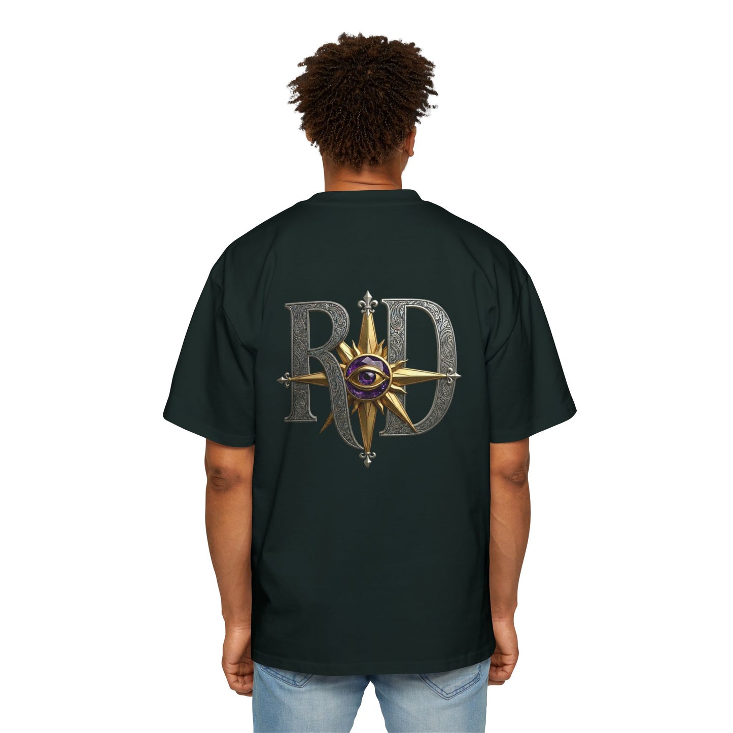 Gratitude in the Garbage Oversized Tee — Men's Graphic T‑Shirt