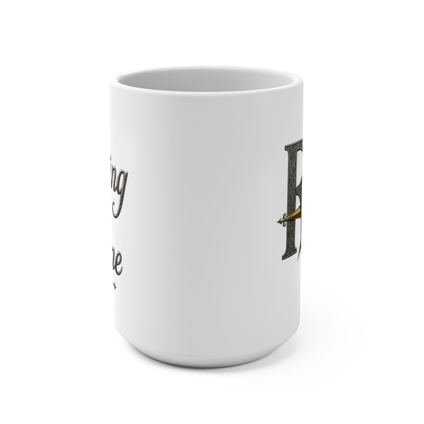 15oz Ceramic Mug — “Timing Is Divine”
