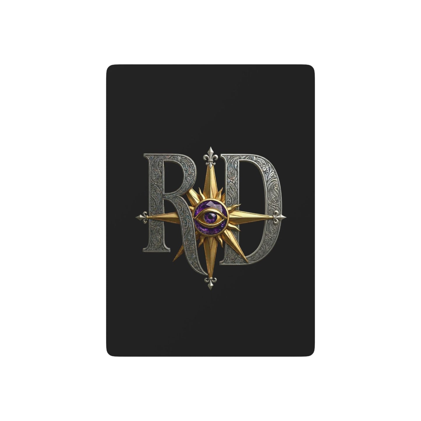 Poker Playing Cards — Gothic Compass Ace Deck